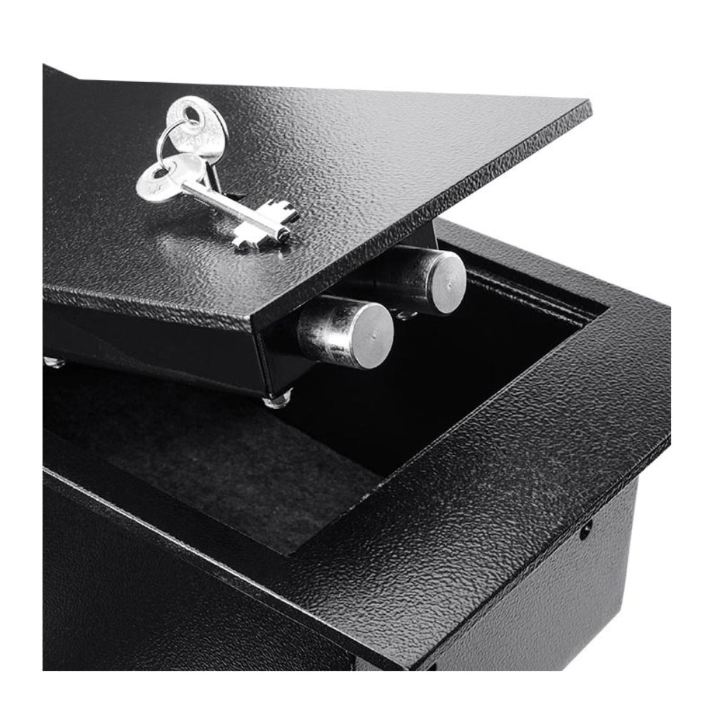 Barska Floor Safe With Key Lock 0.22 Cubic Ft AX12656