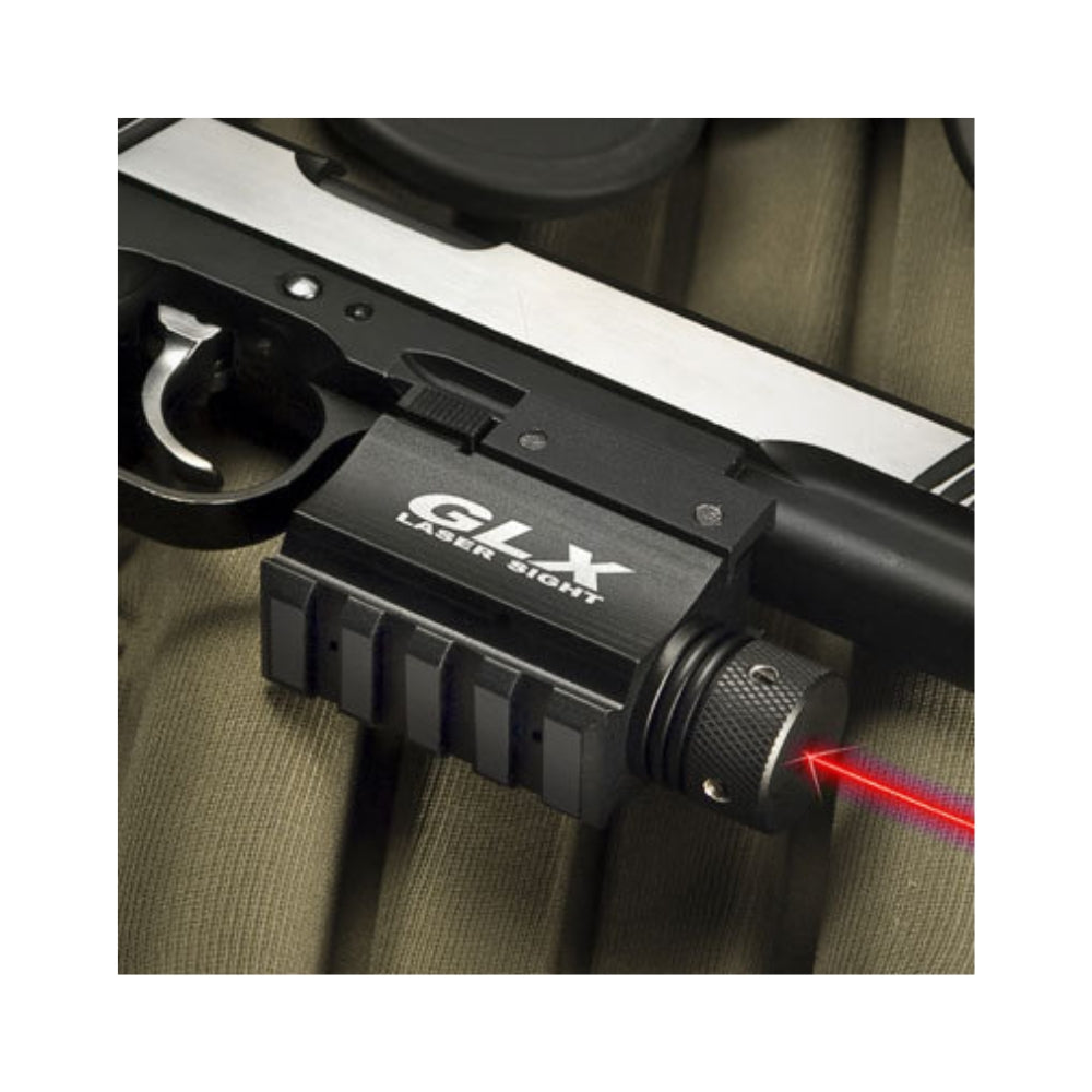 Barska GLX Red Laser with Built-In Mount & Rail AU11406