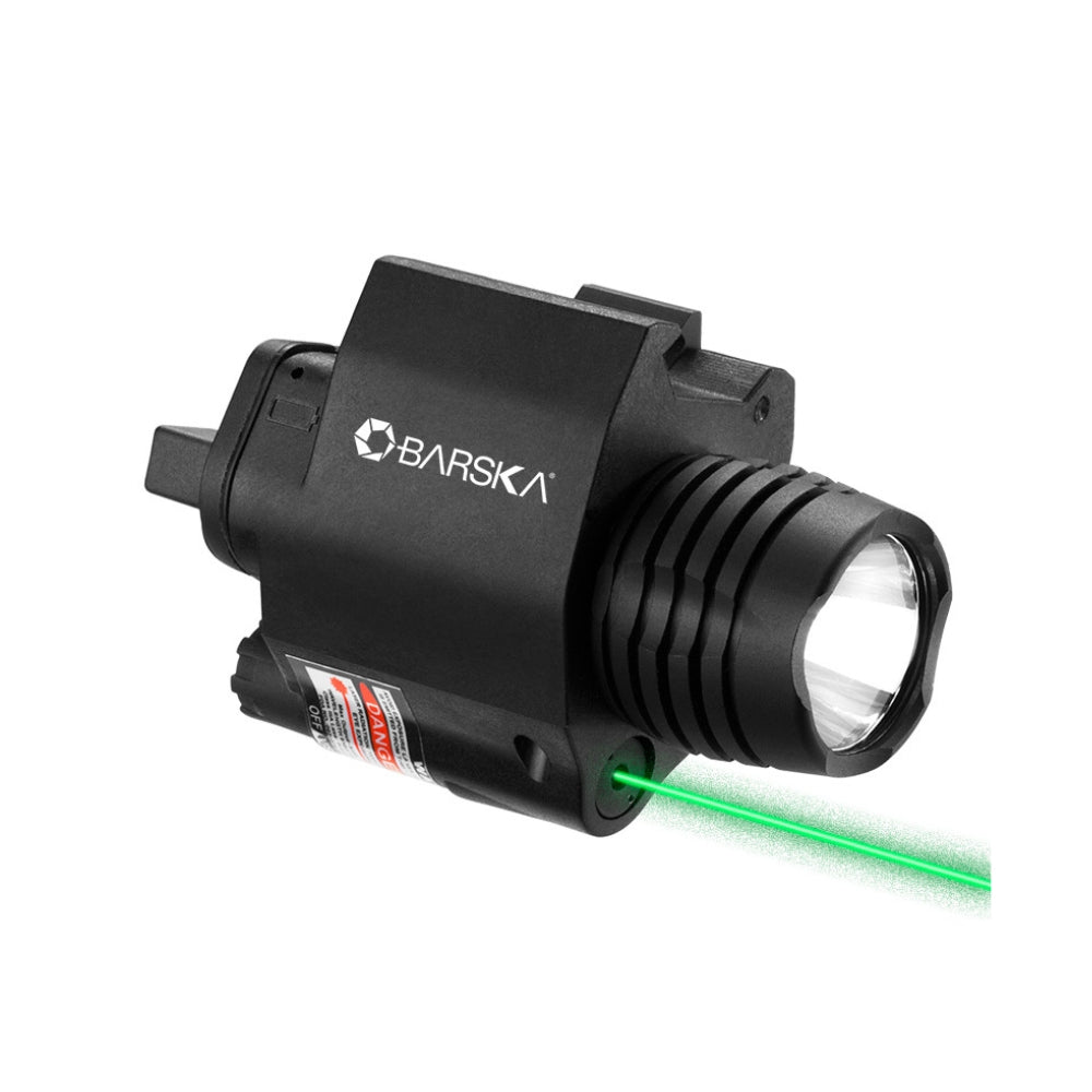 Barska Green Laser with 200 Lumen Flashlight AU12716