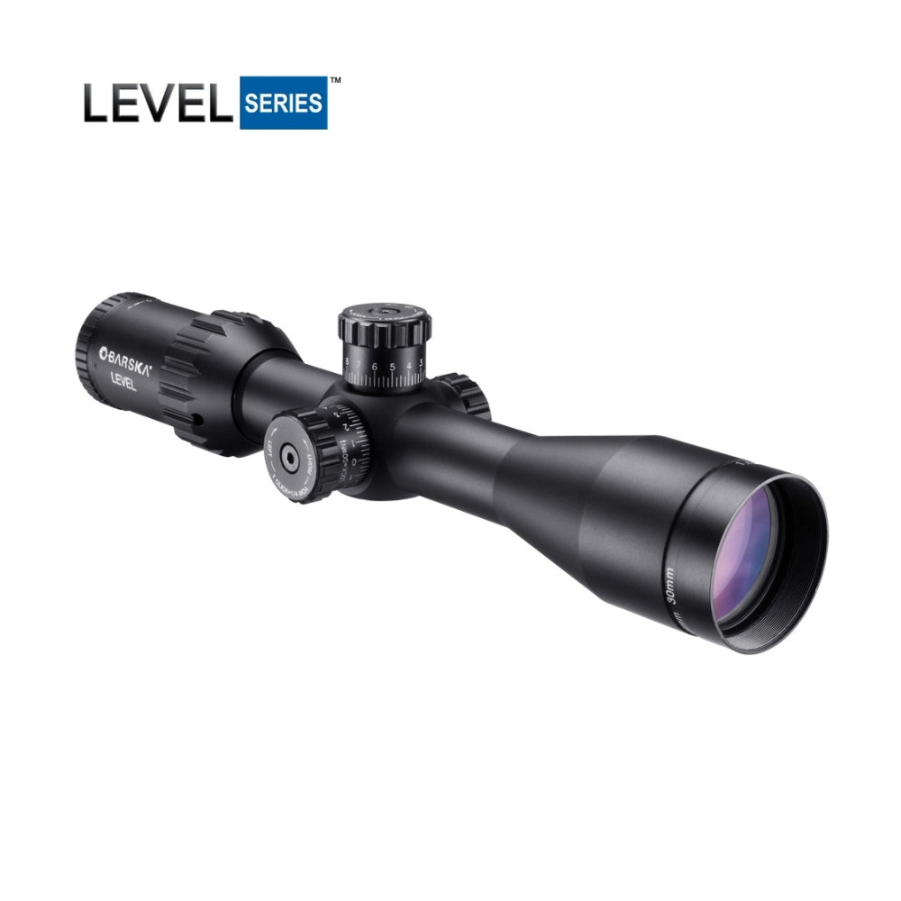 Barska LEVEL 1.5-6x 44mm IR MOA Rifle Scope Matte Black AC12780