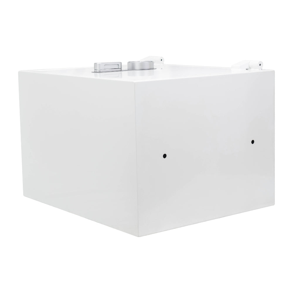 Barska Biometric Fireproof Security Safe 4.48 Cu. Ft. White AX13496