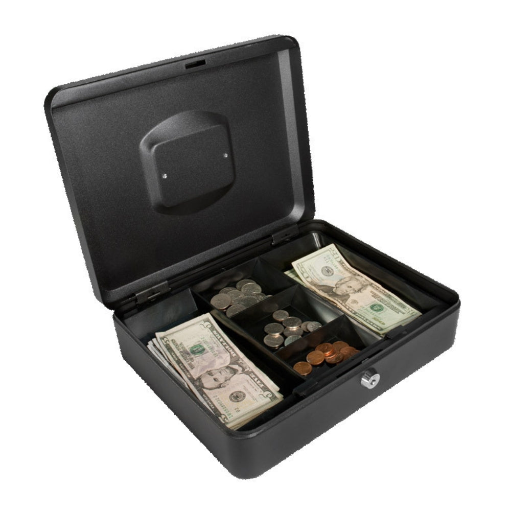 Barska Large Cash Box with Key Lock CB11834