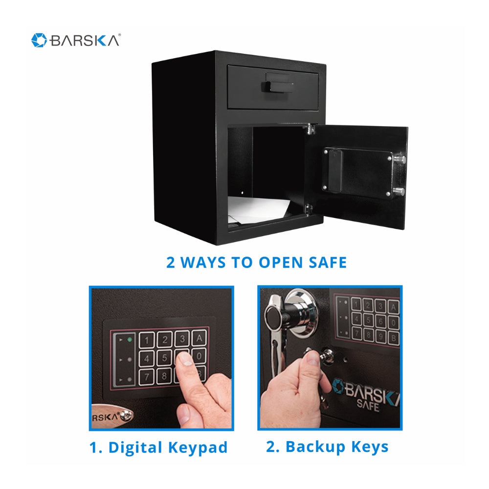 Barska Large Keypad Depository Safe AX11930