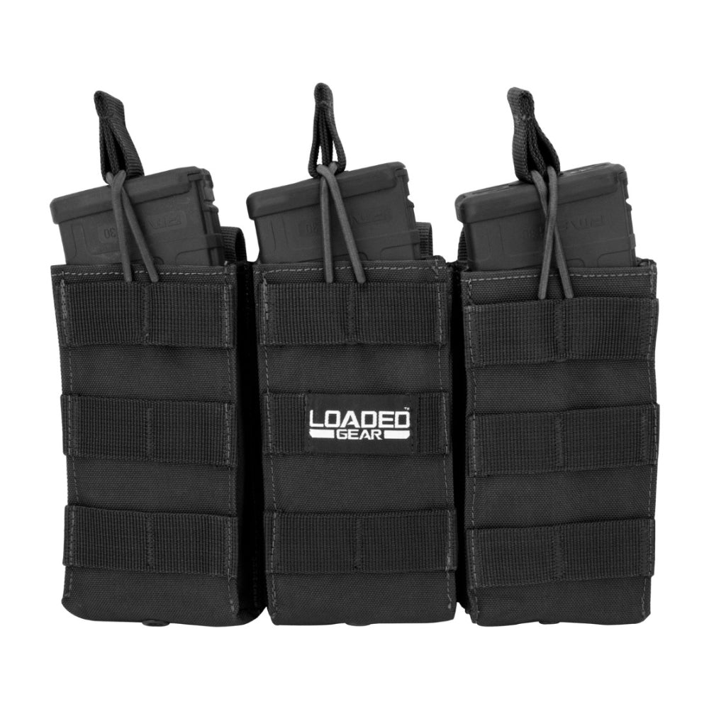 Barska Loaded Gear CX-200 Triple Magazine Pouch (Black) BI12246