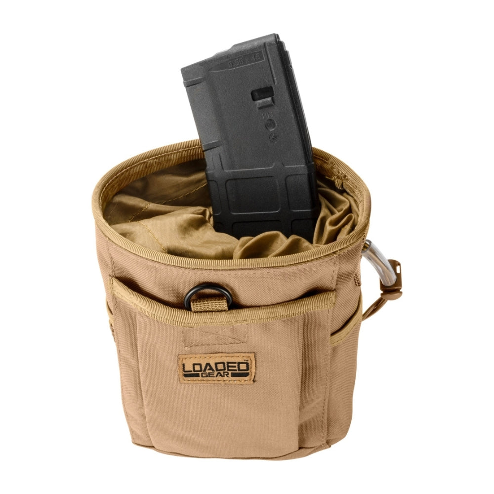 Barska Loaded Gear CX-700 Drawstring Dump Pouch (Dark Earth) BI12626