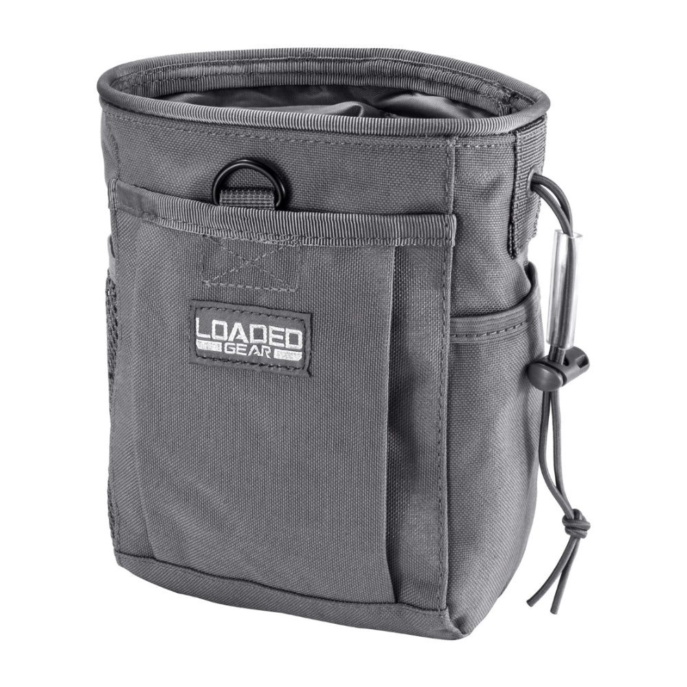 Barska Loaded Gear CX-700 Drawstring Dump Pouch (Gray) BI12628