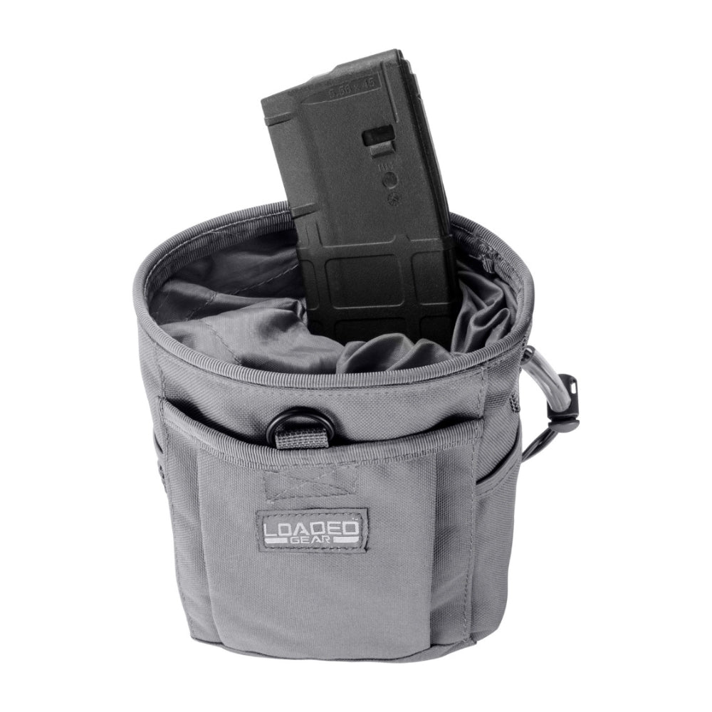 Barska Loaded Gear CX-700 Drawstring Dump Pouch (Gray) BI12628