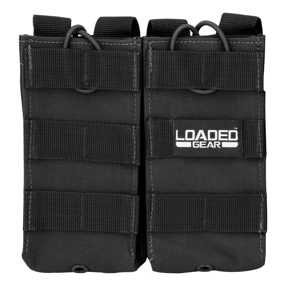 Barska Loaded Gear CX-850 Double Magazine Pouch (Black) BI13000