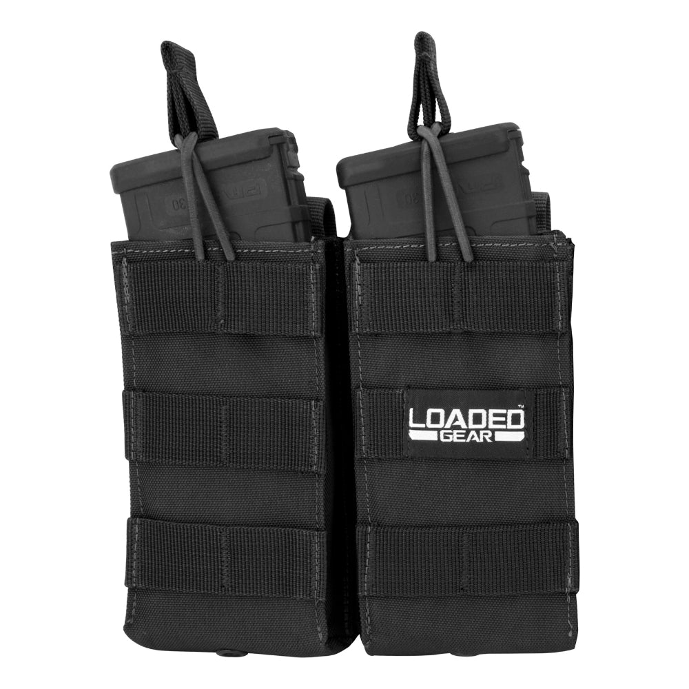 Barska Loaded Gear CX-850 Double Magazine Pouch (Black) BI13000