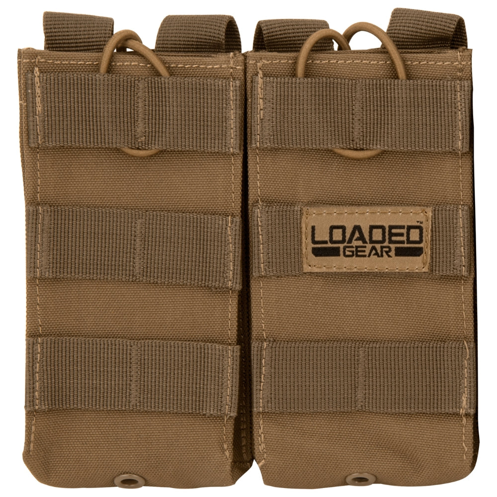 Barska Loaded Gear CX-850 Double Magazine Pouch (FDE) BI13002