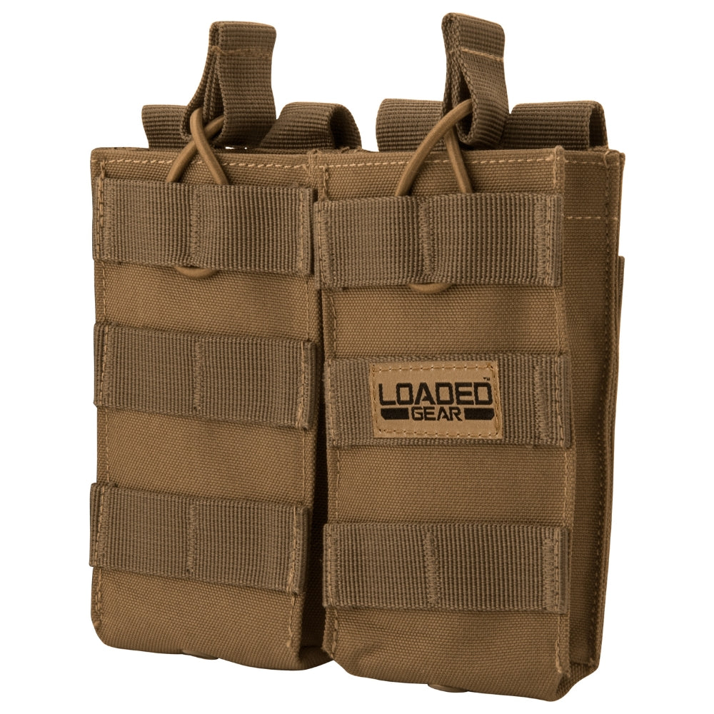 Barska Loaded Gear CX-850 Double Magazine Pouch (FDE) BI13002