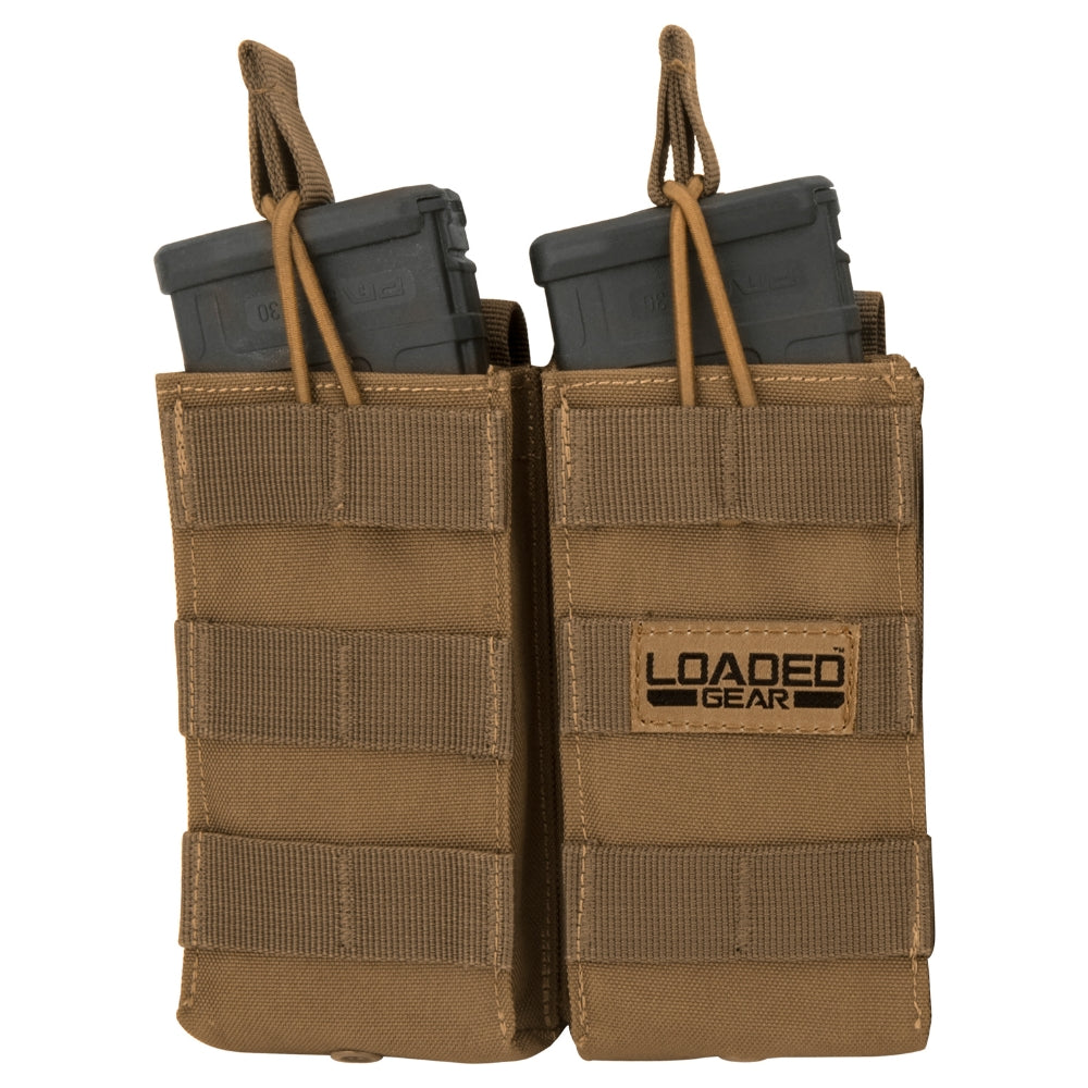 Barska Loaded Gear CX-850 Double Magazine Pouch (FDE) BI13002