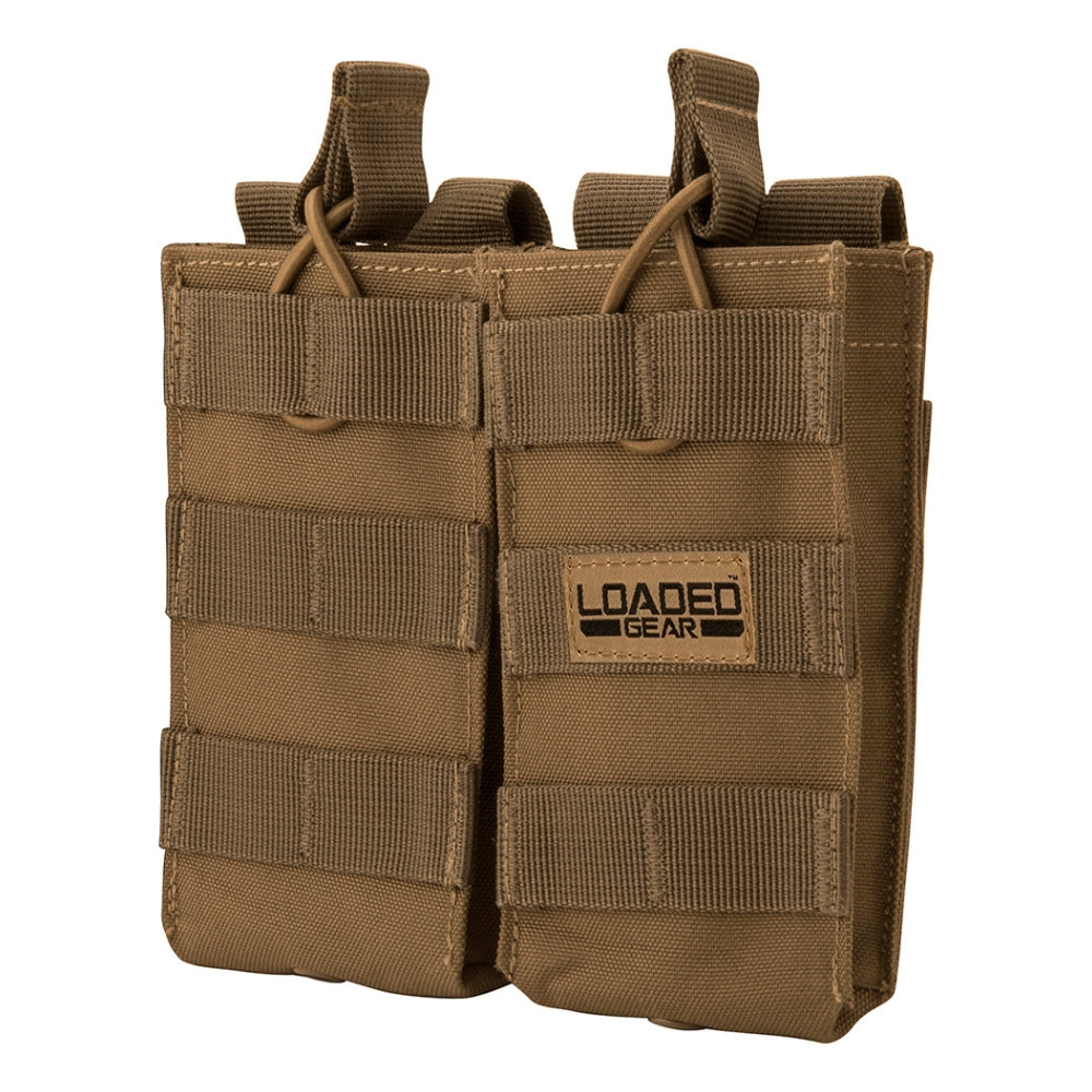 Barska Loaded Gear CX-850 Double Magazine Pouch (FDE) BI13002