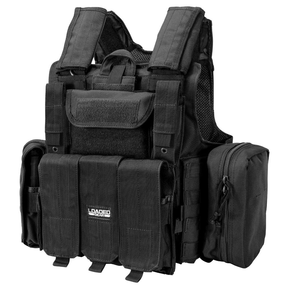 Barska Loaded Gear Tactical Vest VX-300 (Black) BI12256