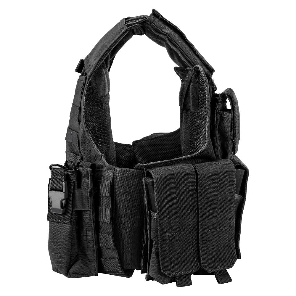 BARSKA Tactical Vest: Tactical, Universal, Nylon, Zipper