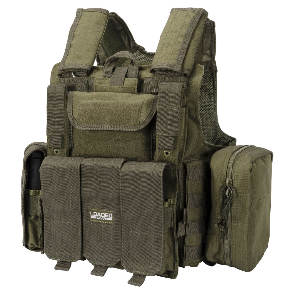 BarskaLoaded Gear Tactical Vest VX-300 (OD Green) BI12286