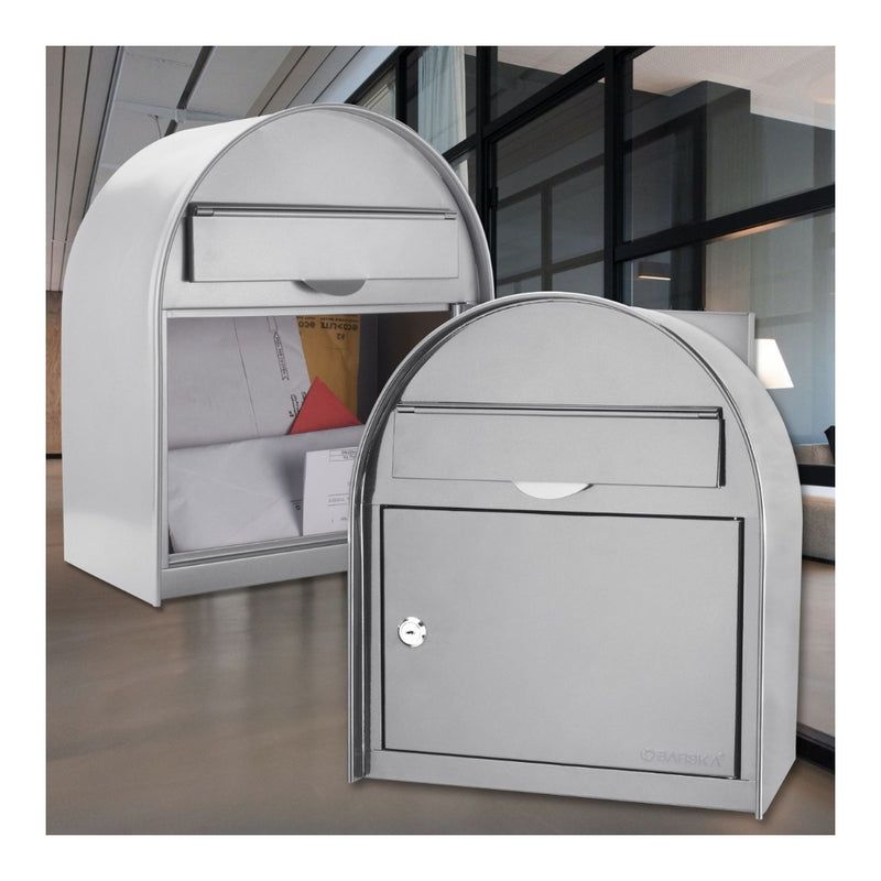 Barska Locking Wall Mount Mail Box Large CB13254