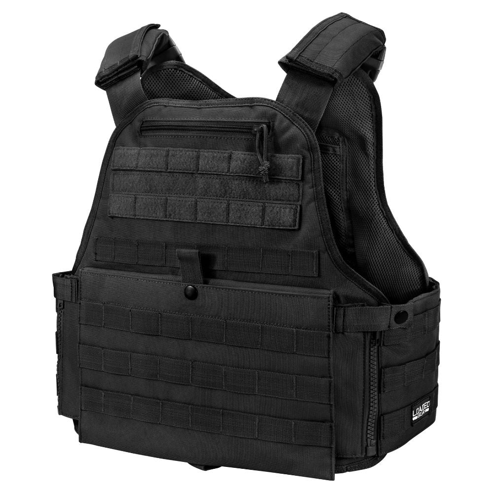 Barska MOLLE Plate Carrier Tactical Vest VX-500 Loaded Gear BI12260