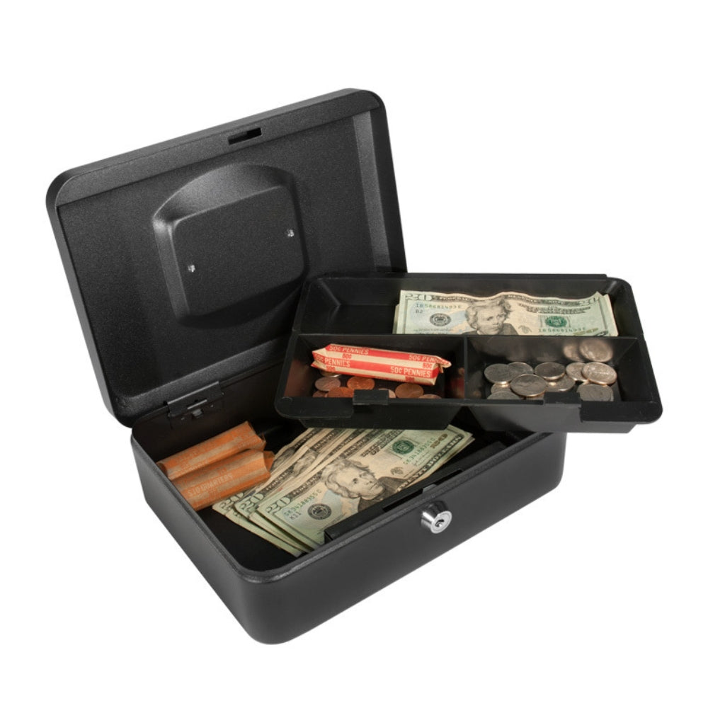 Barska Medium Cash Box with Key Lock CB11832