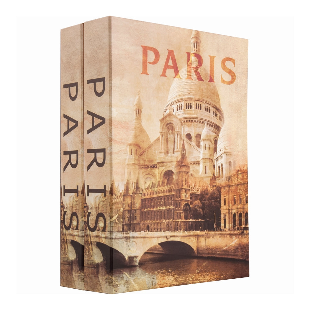 Barska Paris Dual Diversion Book Lock Box with Key Lock CB13058