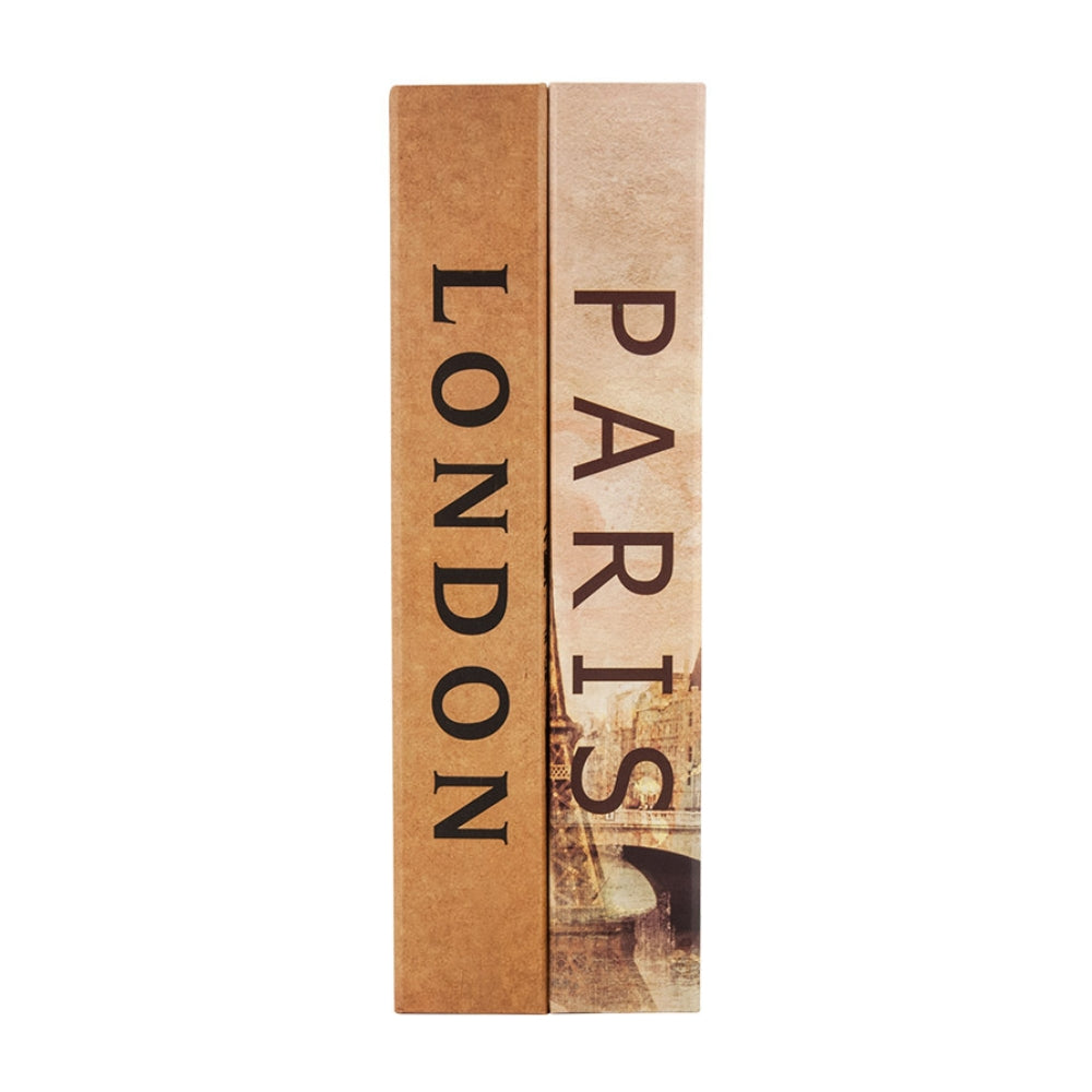 Barska Paris and London Dual Book Lock Box with Key Lock CB12470