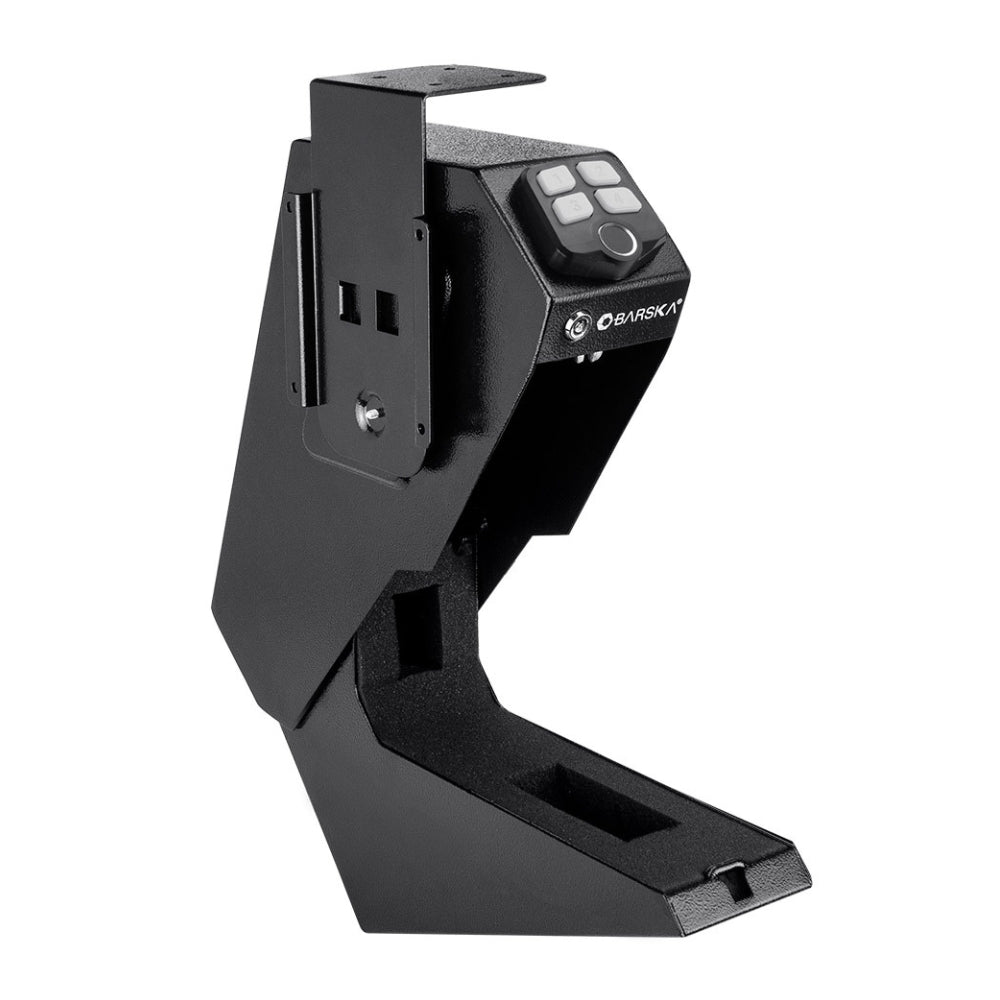 Barska Quick Access Biometric Handgun Desk Safe AX13092