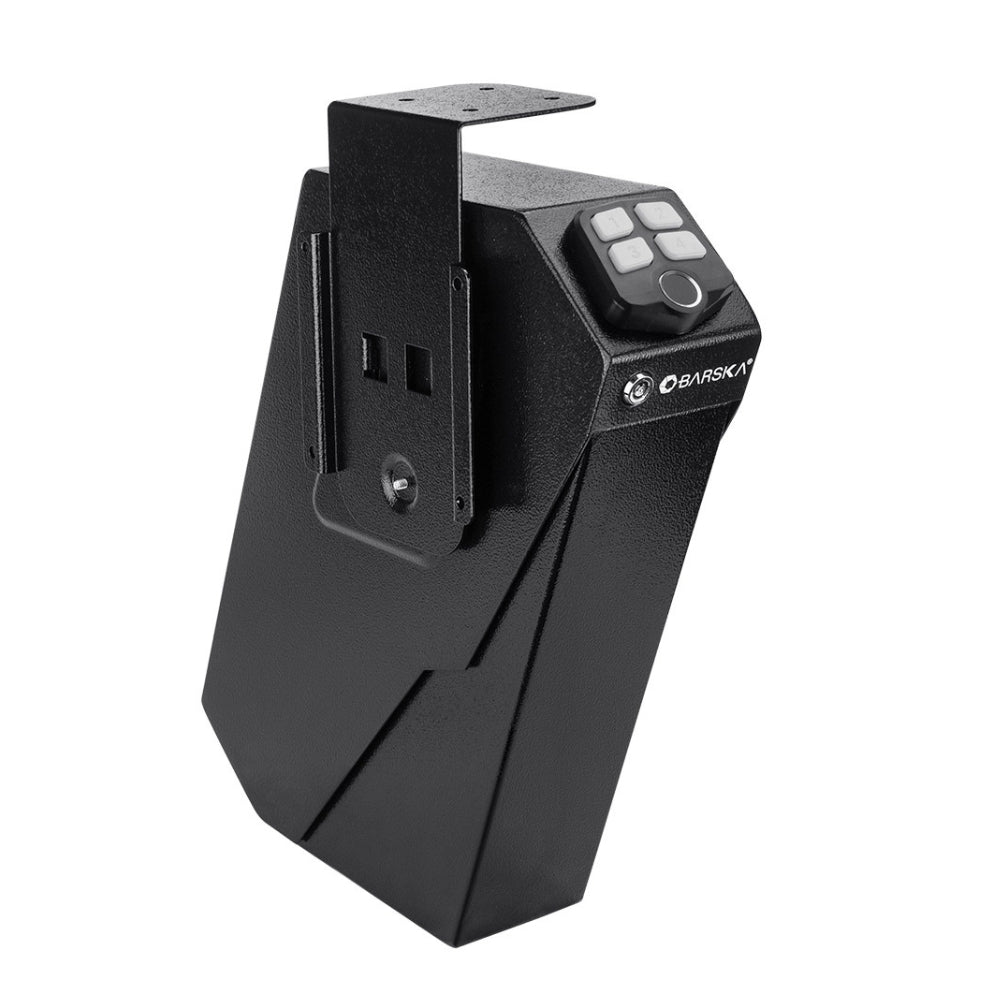Barska Quick Access Biometric Handgun Desk Safe AX13092