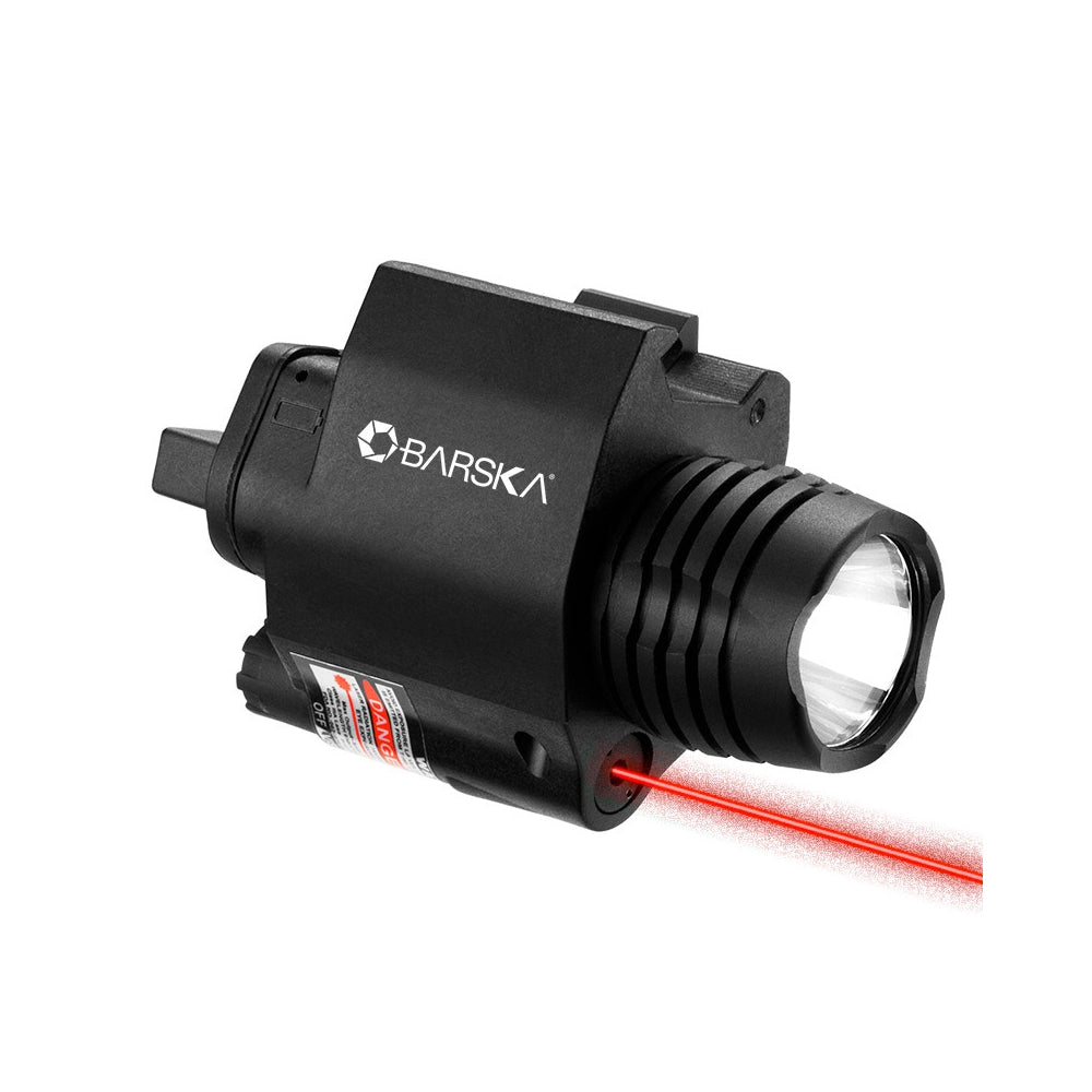 Barska Red Laser with 200 Lumen Flashlight AU12714