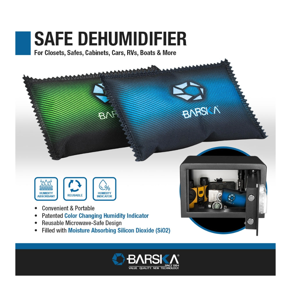 Barska Reusable Safe Dehumidifier 2-Pack AF13772