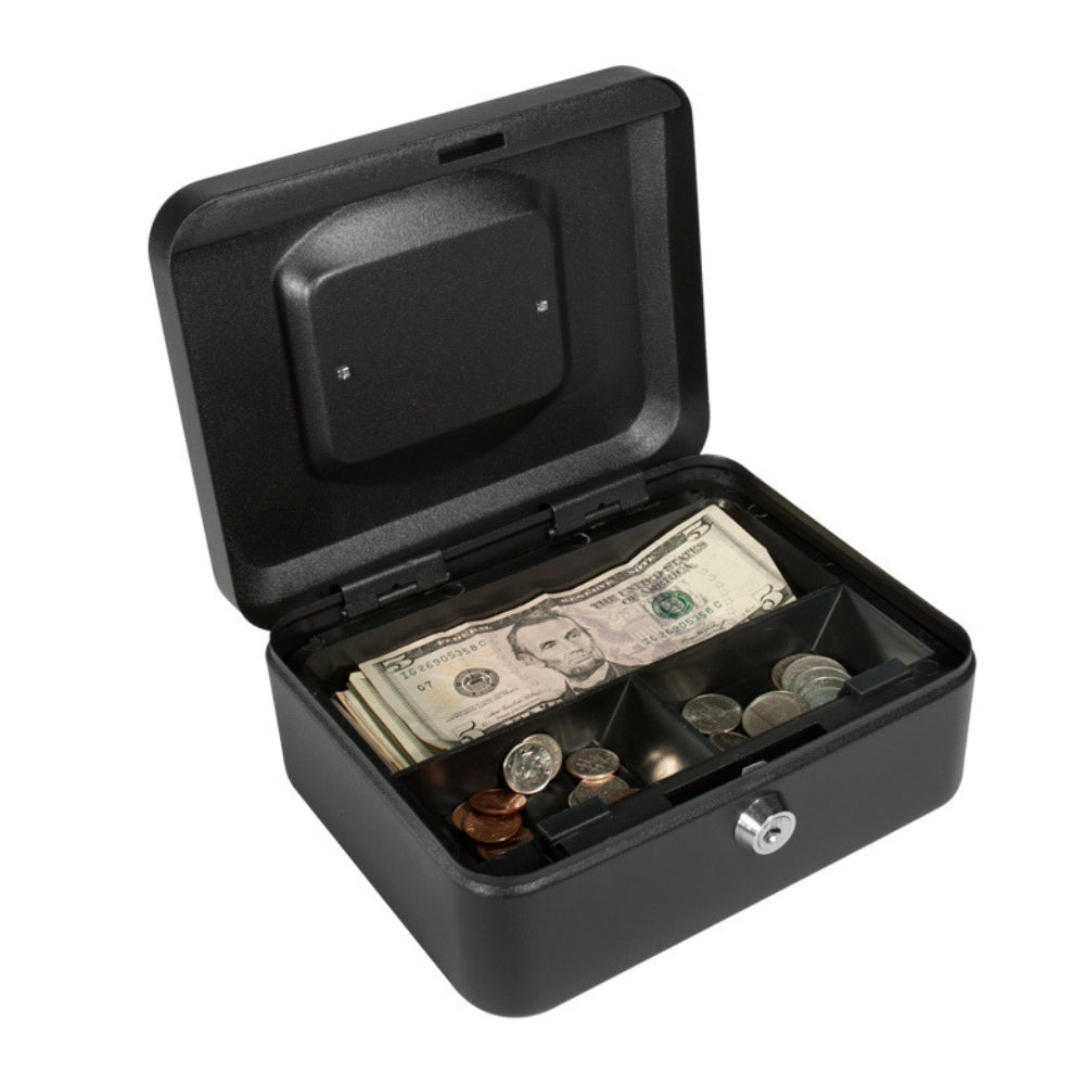 Barska Small Cash Box with Key Lock CB11830