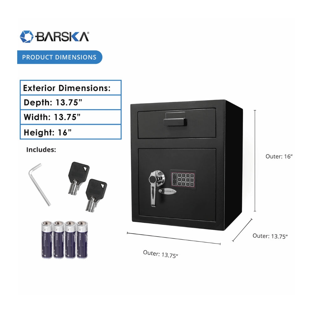 Barska Standard Keypad Depository Safe AX11932