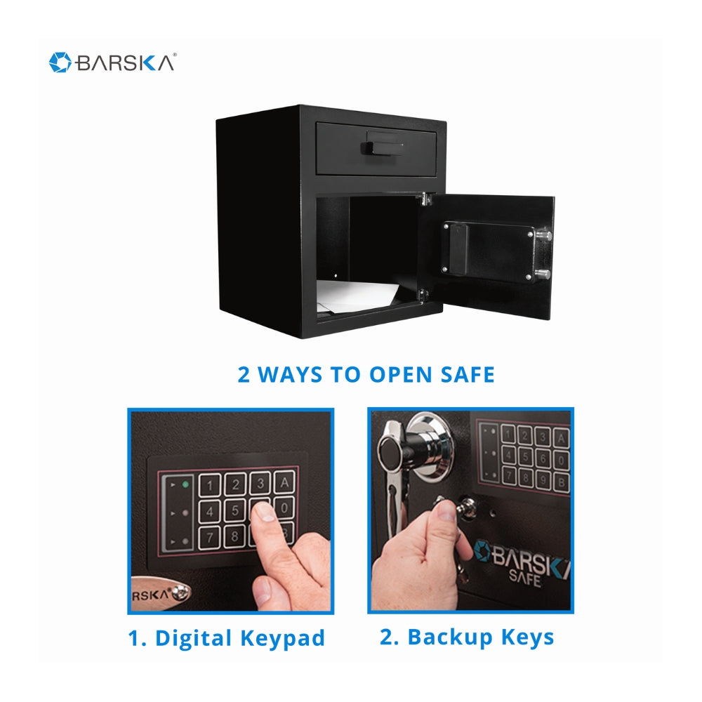 Barska Standard Keypad Depository Safe AX11932