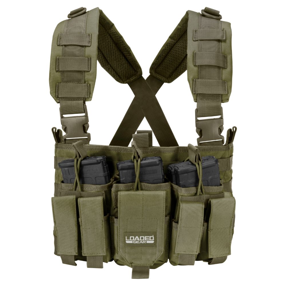 Barska Tactical Chest Rig VX-400 Loaded Gear (OD Green) BI12794