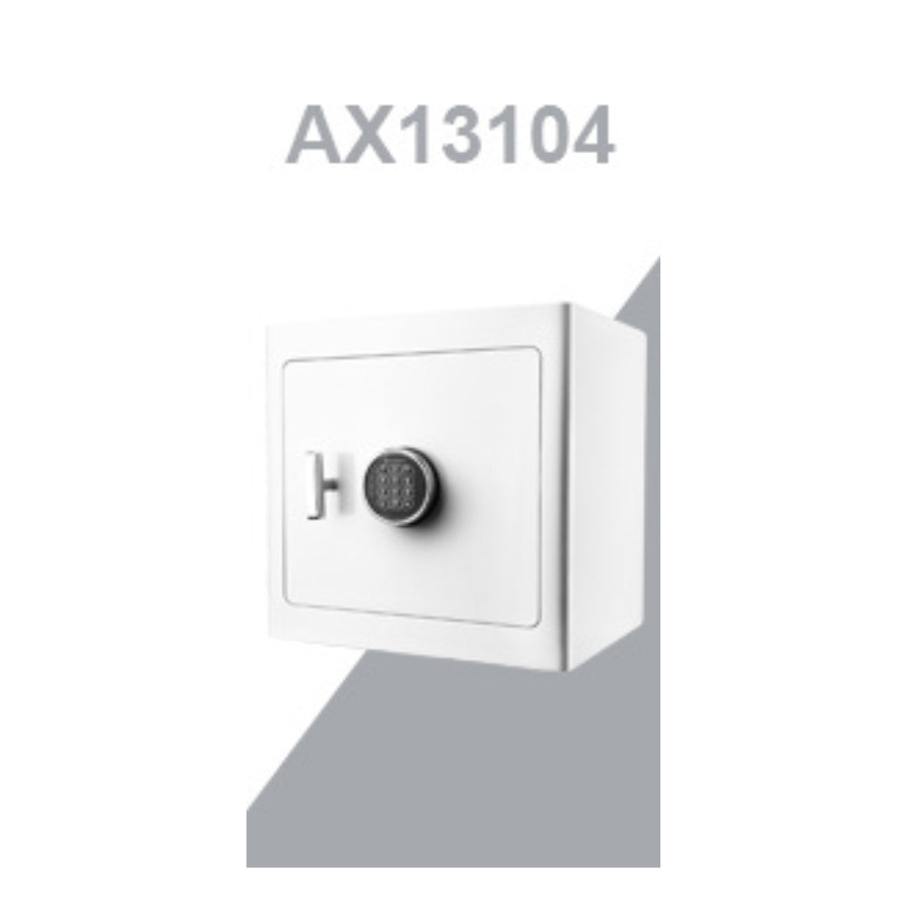 Barska White Keypad Jewelry Safe Tan Interior AX13104