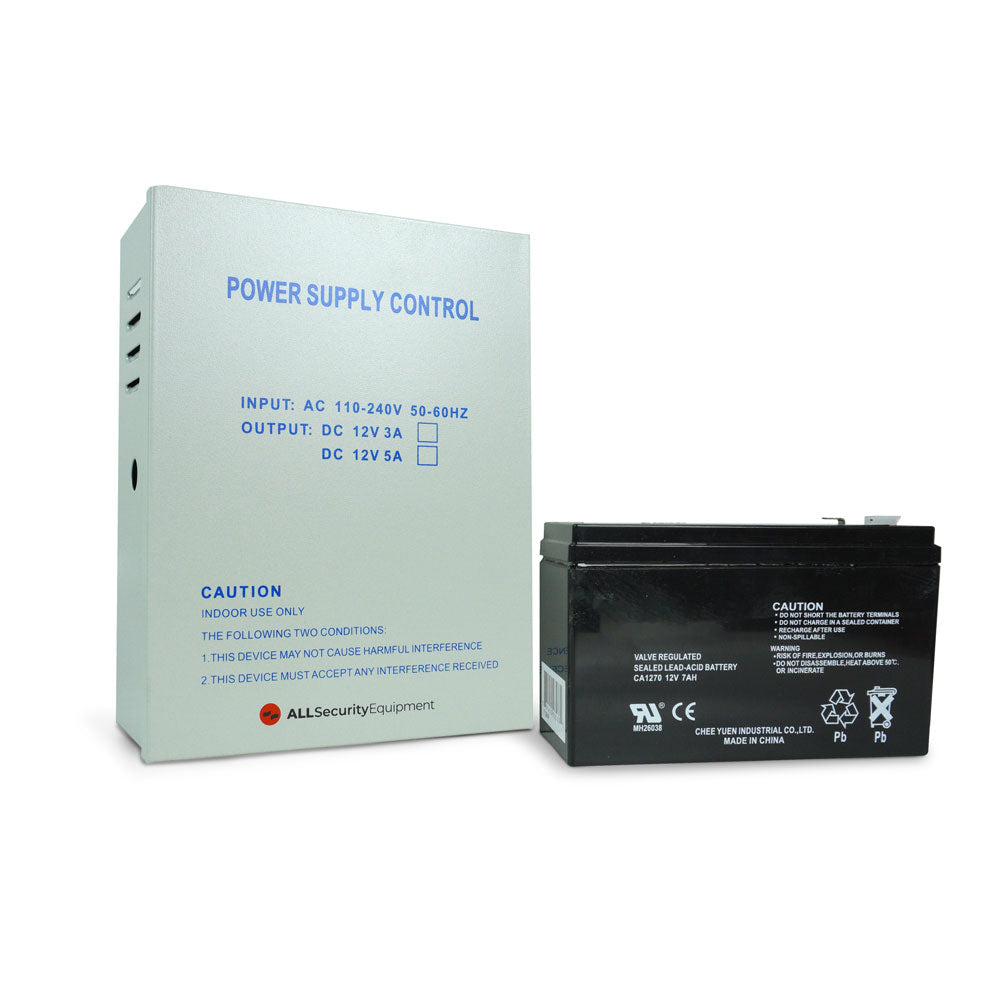 FAS Battery Backup Kit | FAS-12VDC7ABUPBOX
