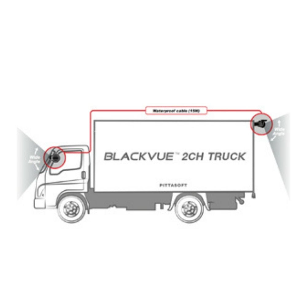 BlackVue Dashcam DR750X-2CH TRUCK Plus | All Security Equipment