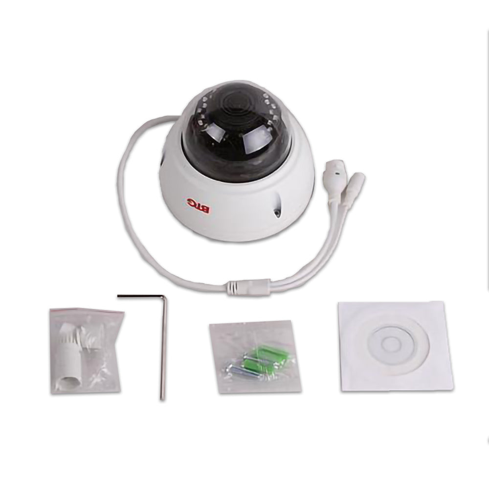 Bolide 5MP Vari-Focal Vandal Dome Camera Lens | All Security Equipment