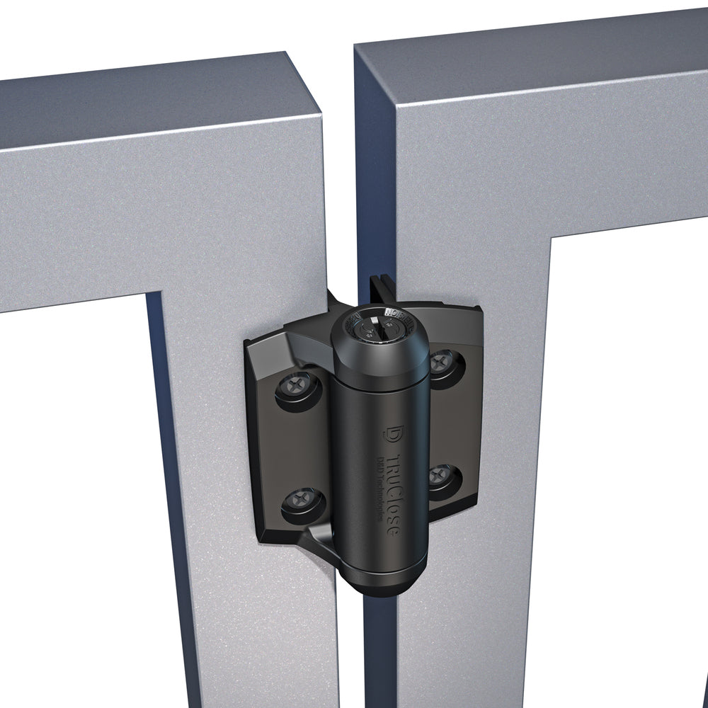 D&D Technologies Self-Closing Safety Hinge for Metal Gates TCA1L2S3BT