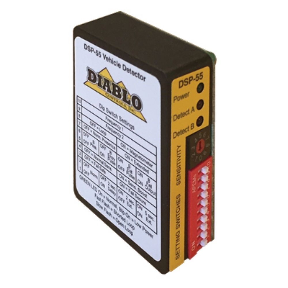 Diablo Loop Detector 10-30 VAC or VDC (Two Output) DSP-55
