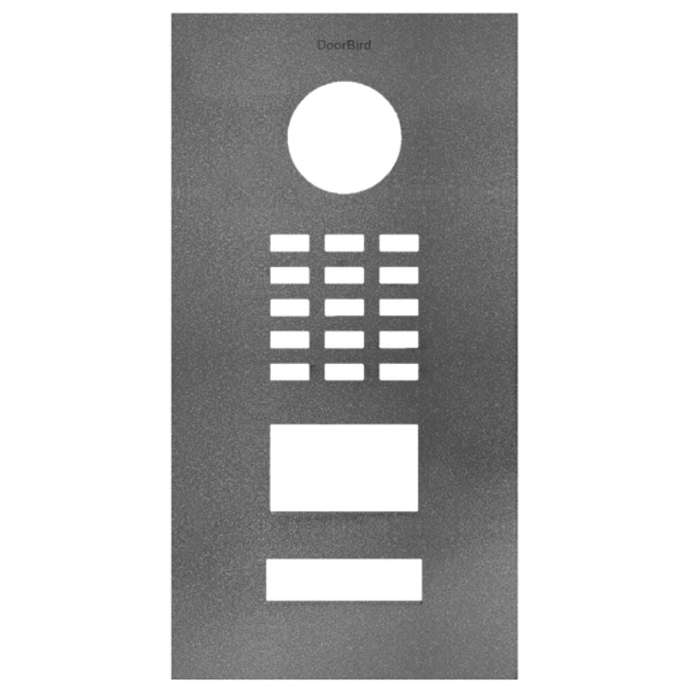 DoorBird Front Panel for D2101V (Grey Hues) | All Security Equipment