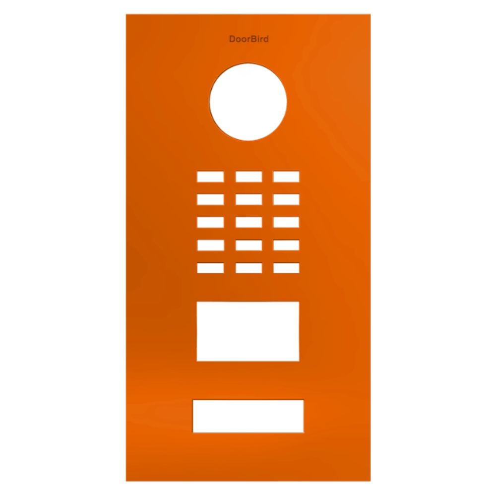 DoorBird Front Panel for D2101V (Orange Hues) | All Security Equipment