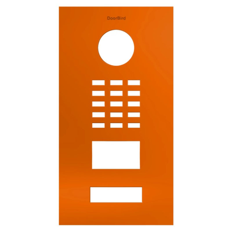 DoorBird Front Panel for D2101V (Orange Hues) | All Security Equipment