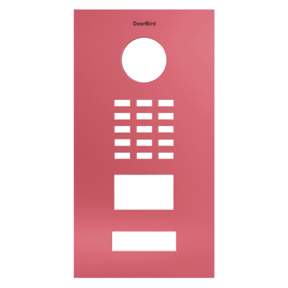 DoorBird Front Panel for D2101V (Red Hues) | All Security Equipment