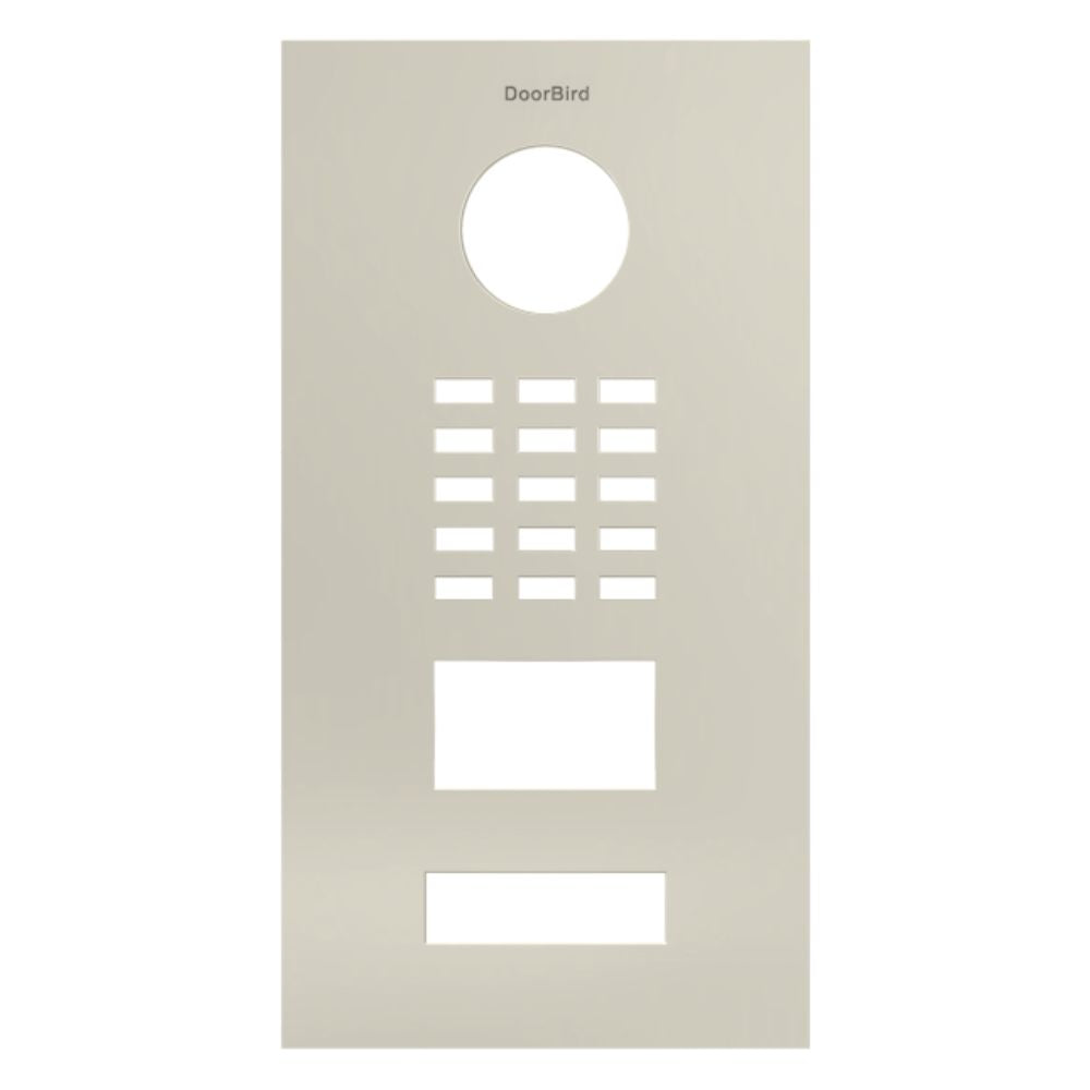 DoorBird Front Panel for D2101V White Hues | All Security Equipment