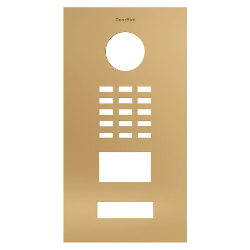 DoorBird Front Panel for D2101V Yellow Hues | All Security Equipment