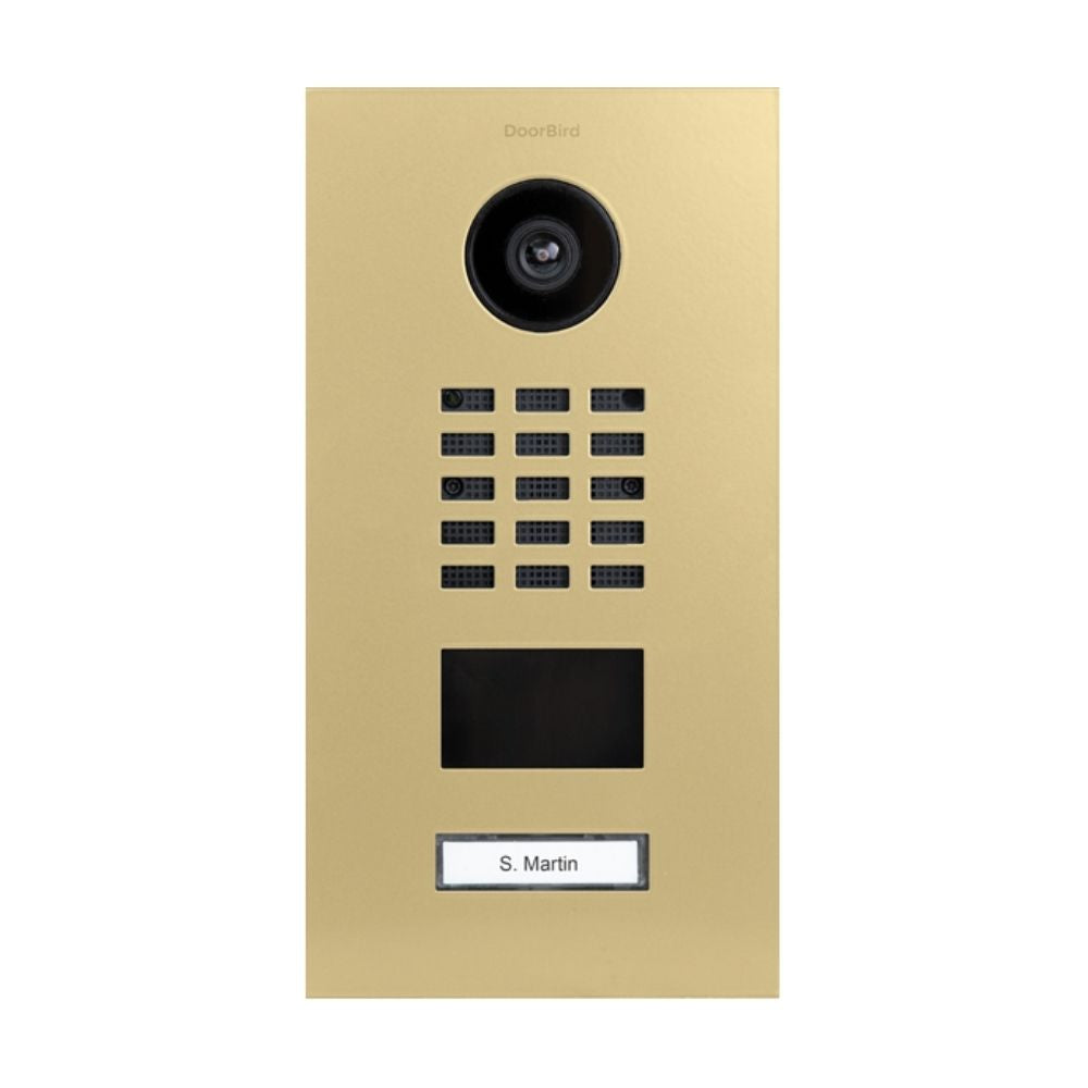 DoorBird IP Video Door Station D2101V with 1 Call Button