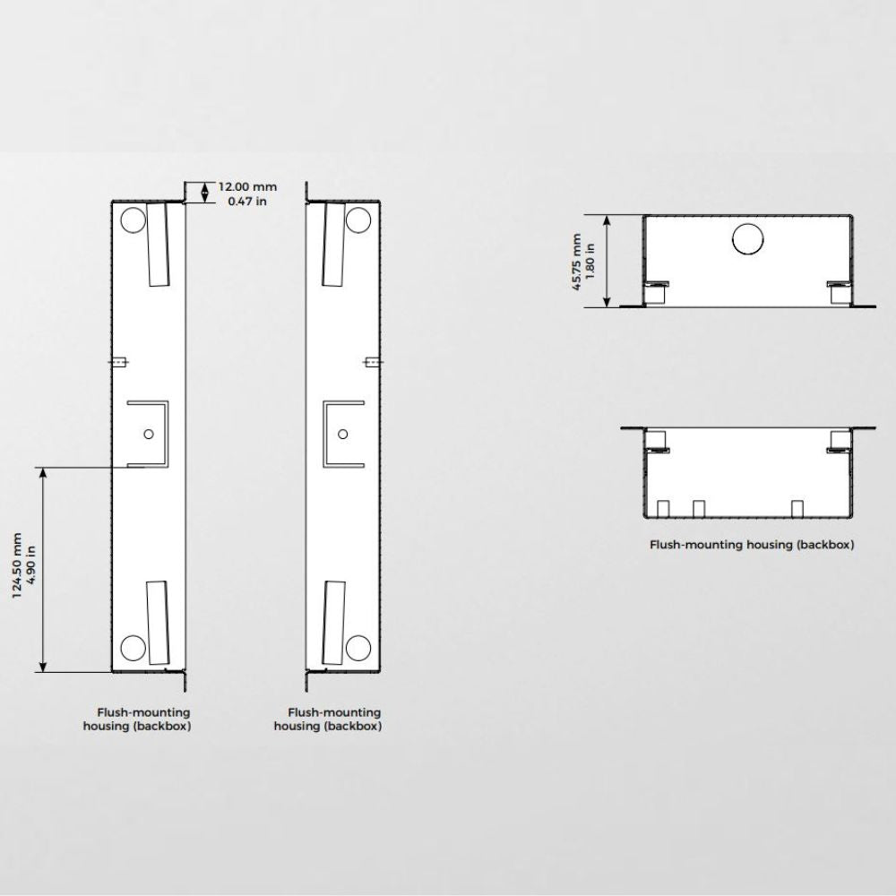 DoorBird IP Video Door Station D2102V with 2 Call Buttons (Green Hues)