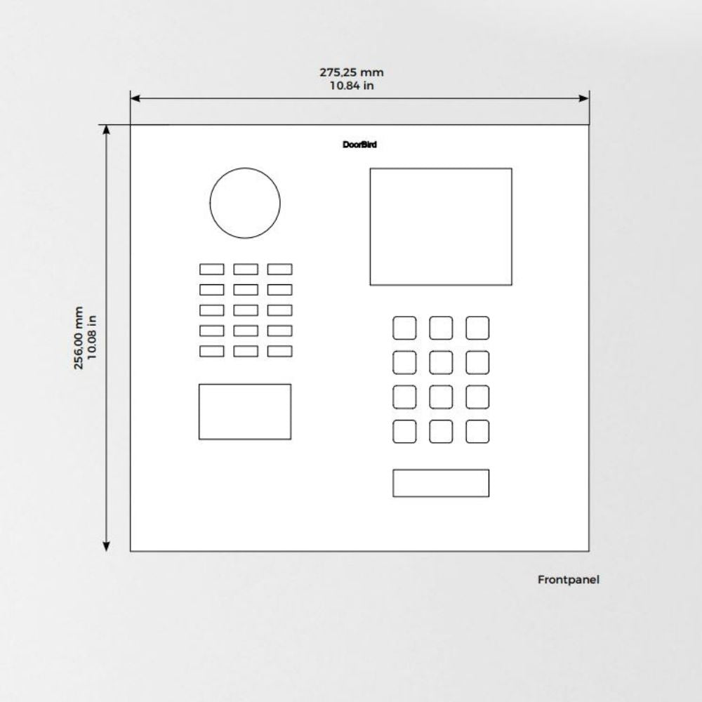 DoorBird IP Video Door Station Keypad Module | All Security Equipment