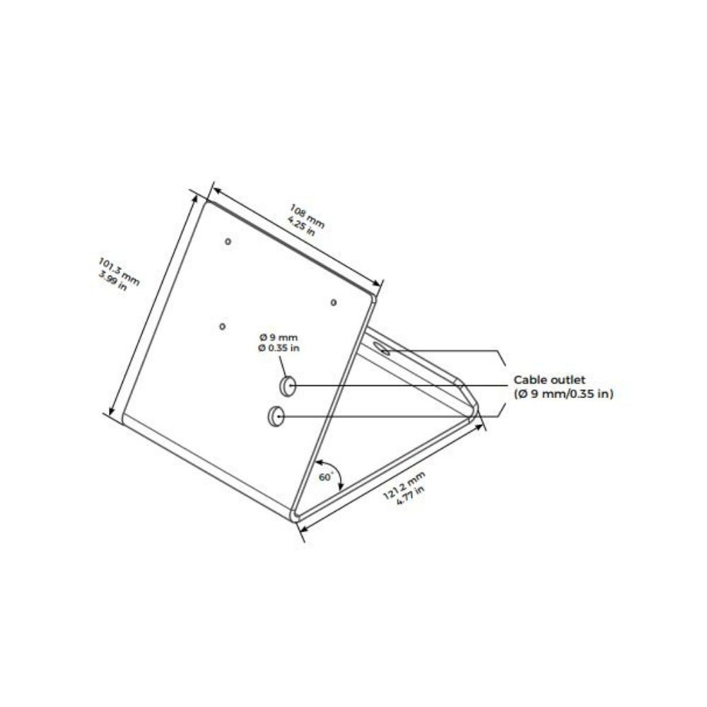 DoorBird Table Stand for IP Video Station A1101 A8003