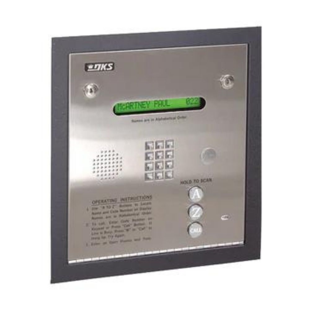 Doorking Flush Mount Telephone Entry System 1834-084 